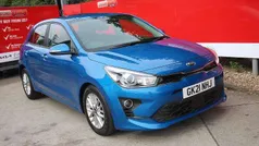 Blue Used 2021 Kia Rio 2 Hatchback | £13,695 (Fair price)