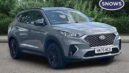 Second-hand Hyundai Tucson N Line 132 CP (97 kW) 2020 Gri SUV