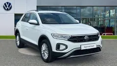 Pure white Used 2022 VW T-Roc Life SUV | £16,713 (Fair price)