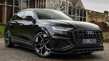 Black Used 2022 Audi Q8 S-Line SUV | £43,990 (Fair price)