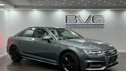Used Audi A4 S-Line 150 HP (110 kW) 2018 Grey Sedan