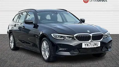 Used BMW 330e Impressive 292 HP (214 kW) 2021 Black Estate