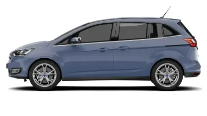 Used Ford C-MAX Titanium 125 HP (91 kW) 2019 Blue MPV