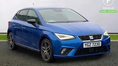 Used Seat Ibiza FR 95 HP (69 kW) 2022 Blue Hatchback