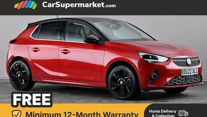 Used Vauxhall Corsa-e Elite 100 kW (136 HP) 2022 Red Hatchback