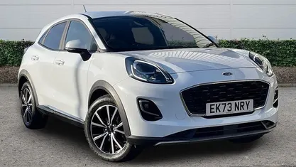White Used 2023 Ford Puma Titanium Hatchback | £14,168 (Good price)