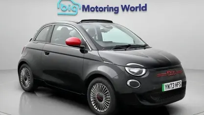 Ny Fiat 500e Red 86 kW (118 HK) 2026 Cab