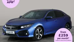 Used 2018 Honda Civic SR Hatchback | £10,393 (Fair price)