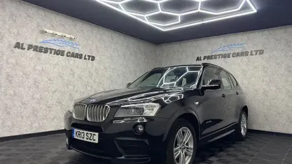 Used BMW X3 M Sport 258 HP (189 kW) 2013 Black SUV