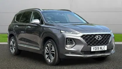 Begagnad Hyundai Santa Fe Premium SE 200 HK (147 kW) 2019 Grå SUV