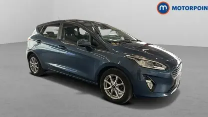 Used Ford Fiesta Zetec 86 HP (63 kW) 2019 Blue Hatchback