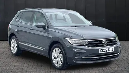 Grey Used 2022 VW Tiguan Life SUV | £16,995 (Fair price)