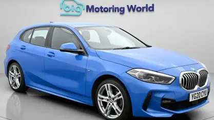 Used BMW 116 M Sport 116 HP (85 kW) 2020 Blue Hatchback