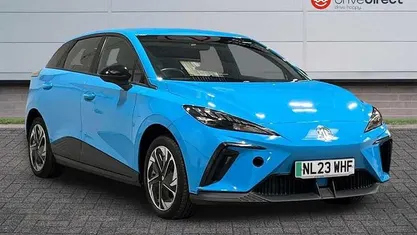 Used MG MG4 EV SE 150 kW (204 HP) 2023 Blue Hatchback