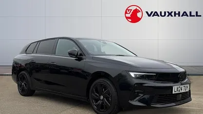 Used Vauxhall Astra 131 HP (96 kW) 2024 Black Estate