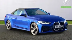 Blue Used 2021 BMW 420 Comfort Edition Cabriolet | £27,999 (Fair price)