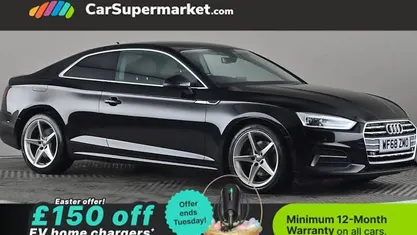 Used Audi A5 Sport 150 HP (110 kW) 2018 Black Coupe