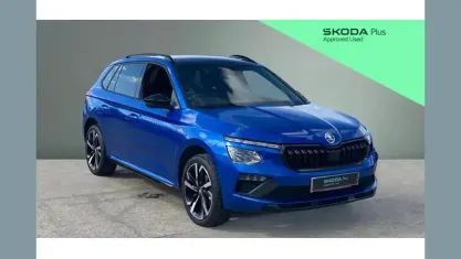 Used Skoda Kamiq Monte Carlo 116 HP (85 kW) 2025 Blue SUV