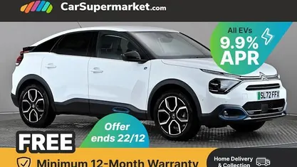 White Used 2022 Citroën e-C4 Shine Hatchback | £13,197 (Fair price)