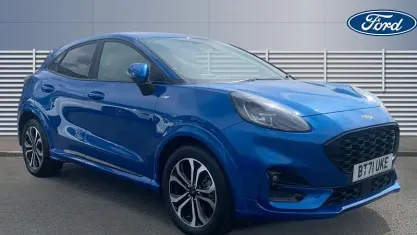 Used Ford Puma ST-Line 125 HP (91 kW) 2021 Blue SUV