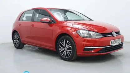 Used VW Golf VII SE 150 HP (110 kW) 2018 Red Hatchback