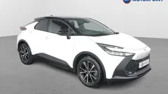 White/black Used 2024 Toyota C-HR Design SUV | £26,899 (Fair price)