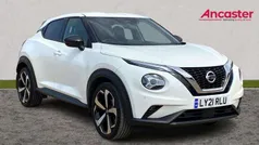 White Used 2021 Nissan Juke Tekna SUV | £13,975 (Fair price)
