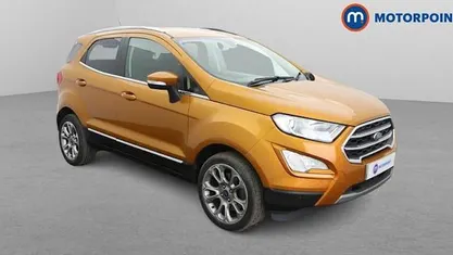 Orange Used 2018 Ford Ecosport Titanium SUV | £11,799 (Fair price)