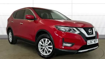 Used Nissan X-Trail Acenta 131 HP (96 kW) 2017 Red SUV