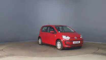 Used VW up! move up! 60 HP (44 kW) 2016 Red Hatchback
