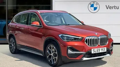 Used BMW X1 xLine 192 HP (141 kW) 2019 Orange SUV