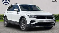 White Used 2022 VW Tiguan Elegance SUV | £26,543 (Fair price)