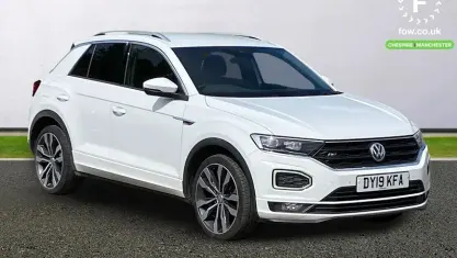 Usado VW T-Roc R-line 116 CV (85 kW) 2019 Blanco SUV