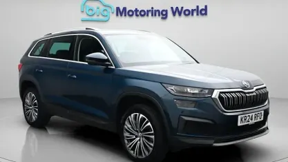 Used Skoda Kodiaq SE L Executive 150 HP (110 kW) 2024 Blue SUV