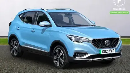 Used MG ZS Exclusive 105 kW (143 HP) 2021 Blue SUV