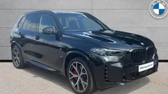 Black sapphire metallic paint Used 2025 BMW X5 M Sport SUV | £70,957 (Fair price)