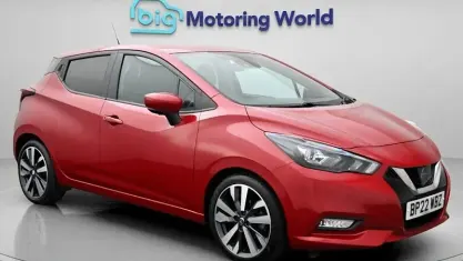 Used Nissan Micra S 92 HP (67 kW) 2022 Red Hatchback