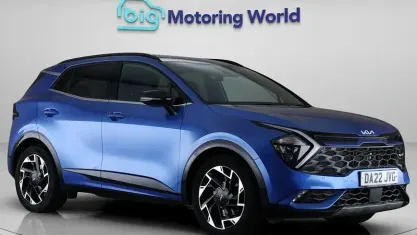 Used Kia Sportage GT-Line 114 HP (83 kW) 2022 Blue SUV