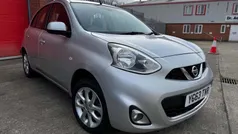 Silver Used 2013 Nissan Micra Acenta Hatchback | £4,500 (Fair price)