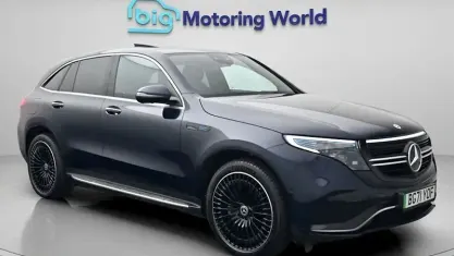 Used Mercedes EQC400 AMG line 300 kW (408 HP) 2022 Blue SUV