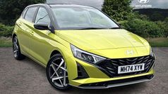 Yellow Used 2025 Hyundai i20 Premium Hatchback | £18,799 (Fair price)