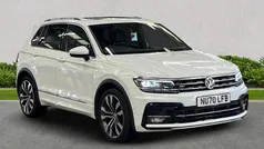 White Used 2020 VW Tiguan R-line SUV | £21,614 (Fair price)