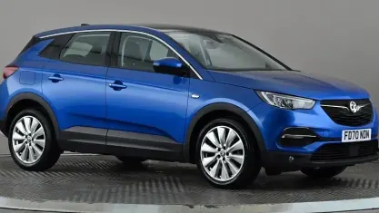 Used Vauxhall Grandland X Elite 131 HP (96 kW) 2020 Blue SUV