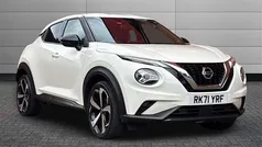 Arctic white Used 2021 Nissan Juke Tekna SUV | £13,495 (Fair price)