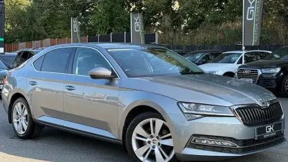 Used Skoda Superb SE L 150 HP (110 kW) 2021 Grey Hatchback