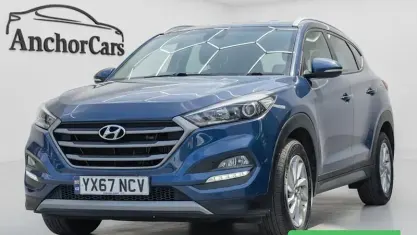 Used Hyundai Tucson SE 141 HP (103 kW) 2017 Blue SUV