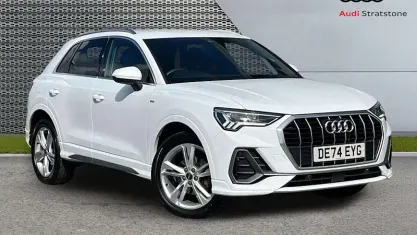 Used Audi Q3 S-Line 150 HP (110 kW) 2024 White SUV