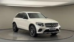 Diamond white metallic finish Used 2018 Mercedes GLC43 AMG AMG Estate | £27,300 (Fair price)