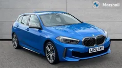 Misano blue metallic Used 2022 BMW M135 Comfort Edition Hatchback | £26,671 (Fair price)