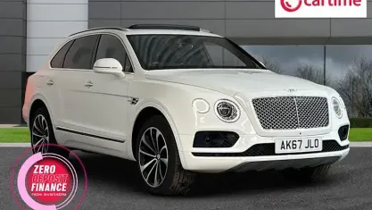 Used Bentley Bentayga 608 HP (447 kW) 2017 White SUV